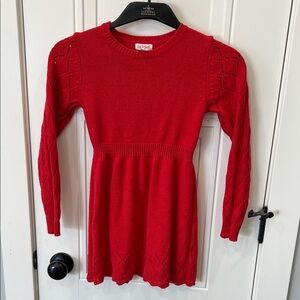 Cat & Jack Red Knit Dress